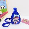 Childrens Cartoon Space Astronaut Chest Bag With Breathable Nylon For Kindergarten Kids