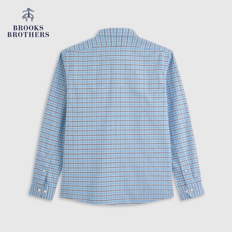 

Мужская рубашка Brooks Brothers с пуговицами, приталенного кроя, из оксфорда, простая в уходе M