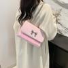 Elegant Fashion Bag Women's Autumn Fashion Chain Shoulder Messenger Bag Versatile Bow Small Square Bag