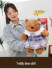 Barcelona Bear: Cute & Soft Children's Plush Doll for Home Decoration