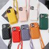 Crossbody Wallet Phone Case for IPhone 16 15 14 13 12 11 Pro Max Card Slot Holder Lanyard Strap Cord Zipper Purse Leather Cover