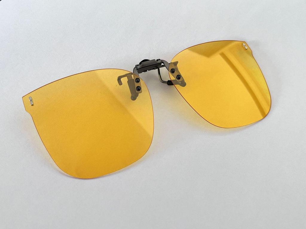 Polarized Clip-On Sunglasses for Driving - Trendy Night Vision Glasses for Men & Women