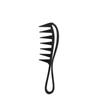 Hair Comb With Fish Bone Handle Large Teeth Styling Brush For Mens Hair Styling And Haircare