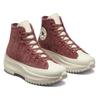 Converse Run Star Hike Trendy Comfortable Everyday High Top Espadrilles Unisex Reddish Brown