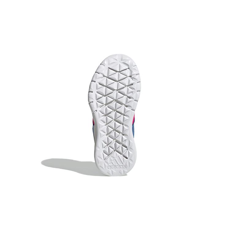 Adidas Flex Boa Fitness Sports Slip Resistant Cushioning Breathable Low top Kids' Running Shoes Pink Blue Kids' EF9719