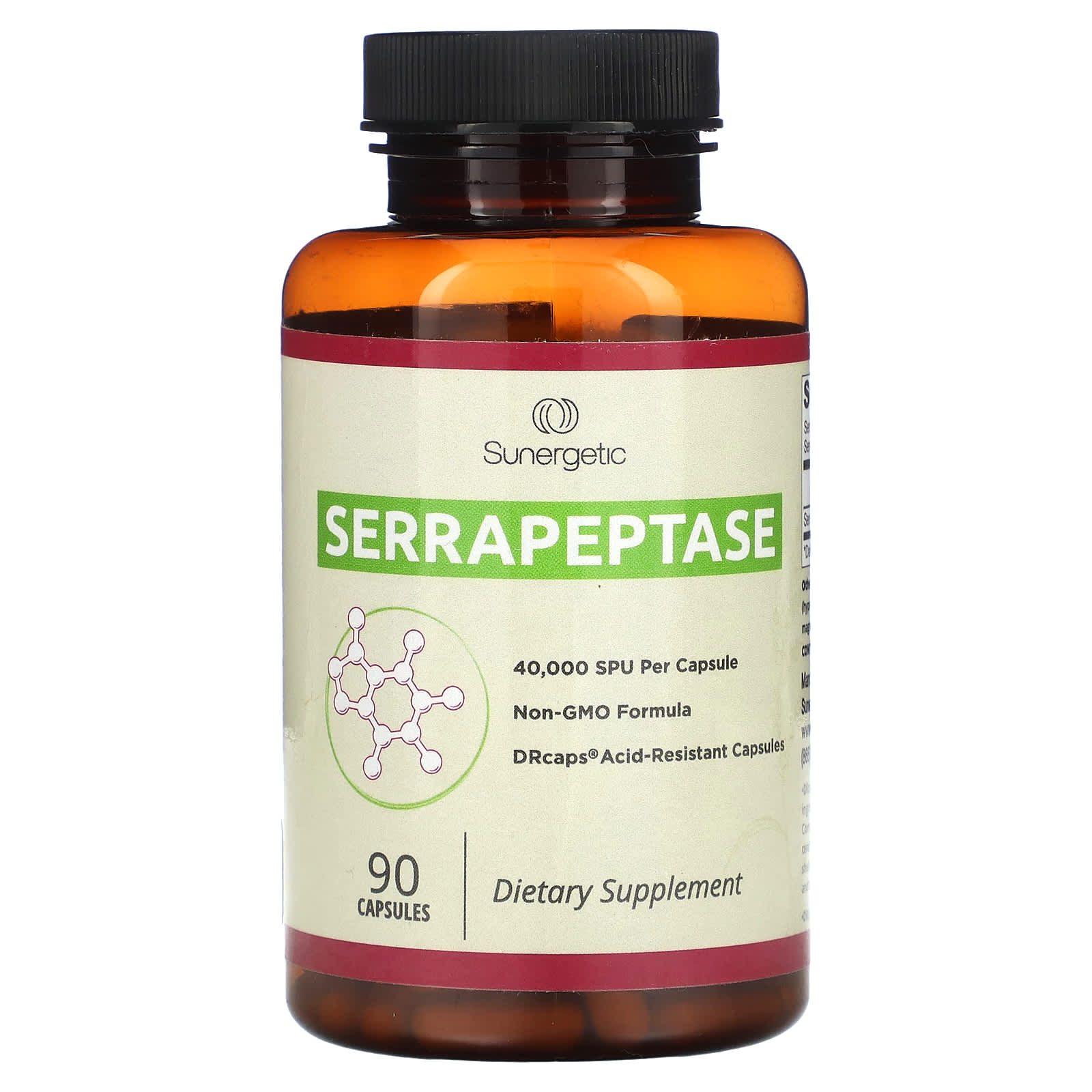 

Serrapeptase, 18Mg, 90 Capsules