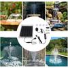 Long Lasting Solar Pump System Water Feature Outdoor Fountain 1.5 M 10W Pump Versatile Use 12V High-performance Solar Module