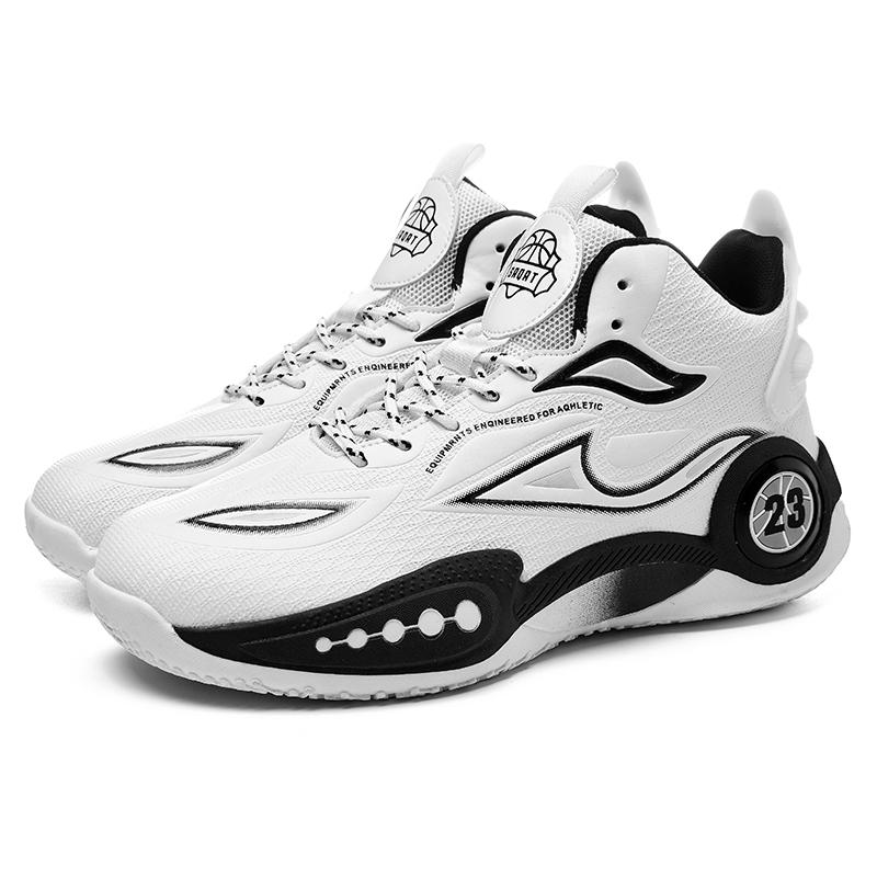 New combat basketball shoes men net surface breathable girls shoes non-slip youth non-slip shock absorption sports shoes