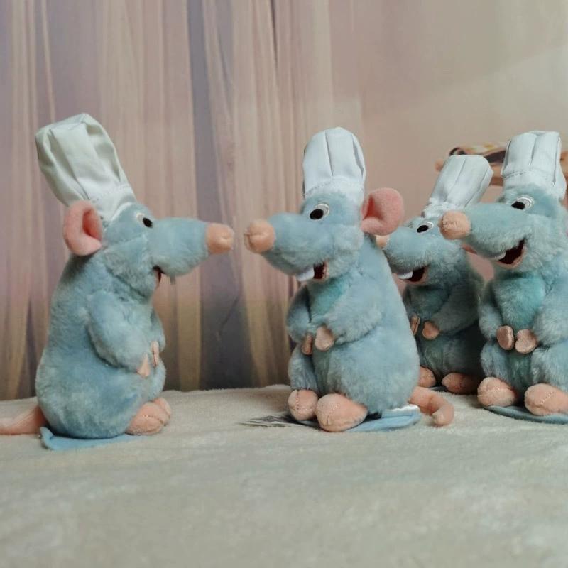 Chef Mouse King Magnetic Shoulder Plush Toy Cartoon Kawaii Plush Doll Giving Friends Birthday Gifts