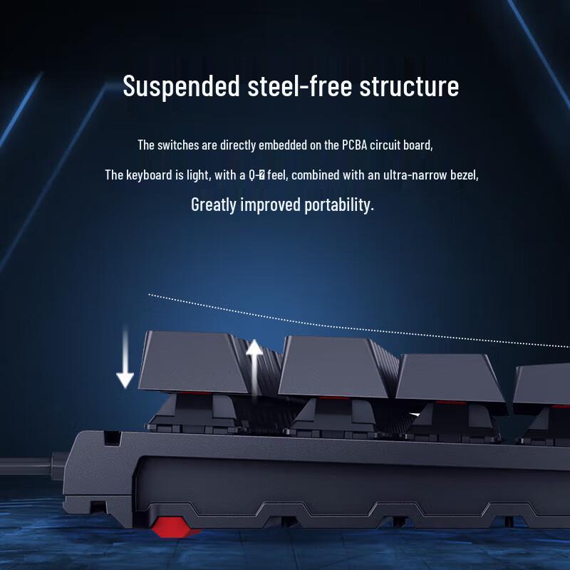 Cherry MX1.1 G80-3910 87-Key Mechanical Gaming Keyboard