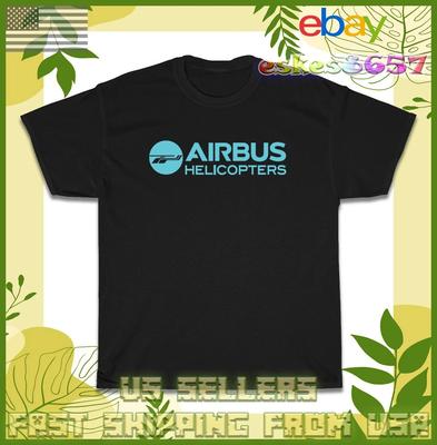 New Tee Shirt Airbus Helicopters SAS Logo Men's T-shirt American T-shirt