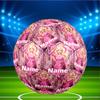 Custom Name Personalized Barbie Print Size 5 Soccer Ball Training & Match Football, for Team, Kicking, Gift for Football Enthusiasts