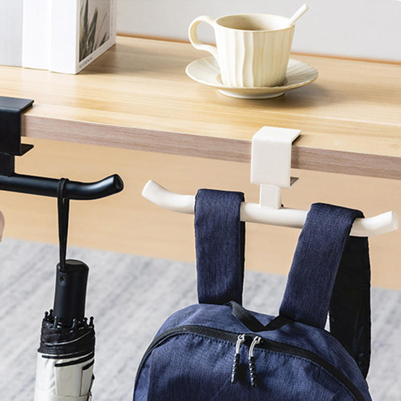Desk Mount Headphones Holder Adjustable Table Hanger for Bag Purse Table Hanger Hook Clamp-On Under Desk Headphone Hanger Space Saving for Office Home