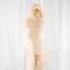Women Lolita Girls Cosplay Halter Bandage Hollow Out Pajamas Ice Silk Backless Jumpsuit Sexy Anime Lingerie Set