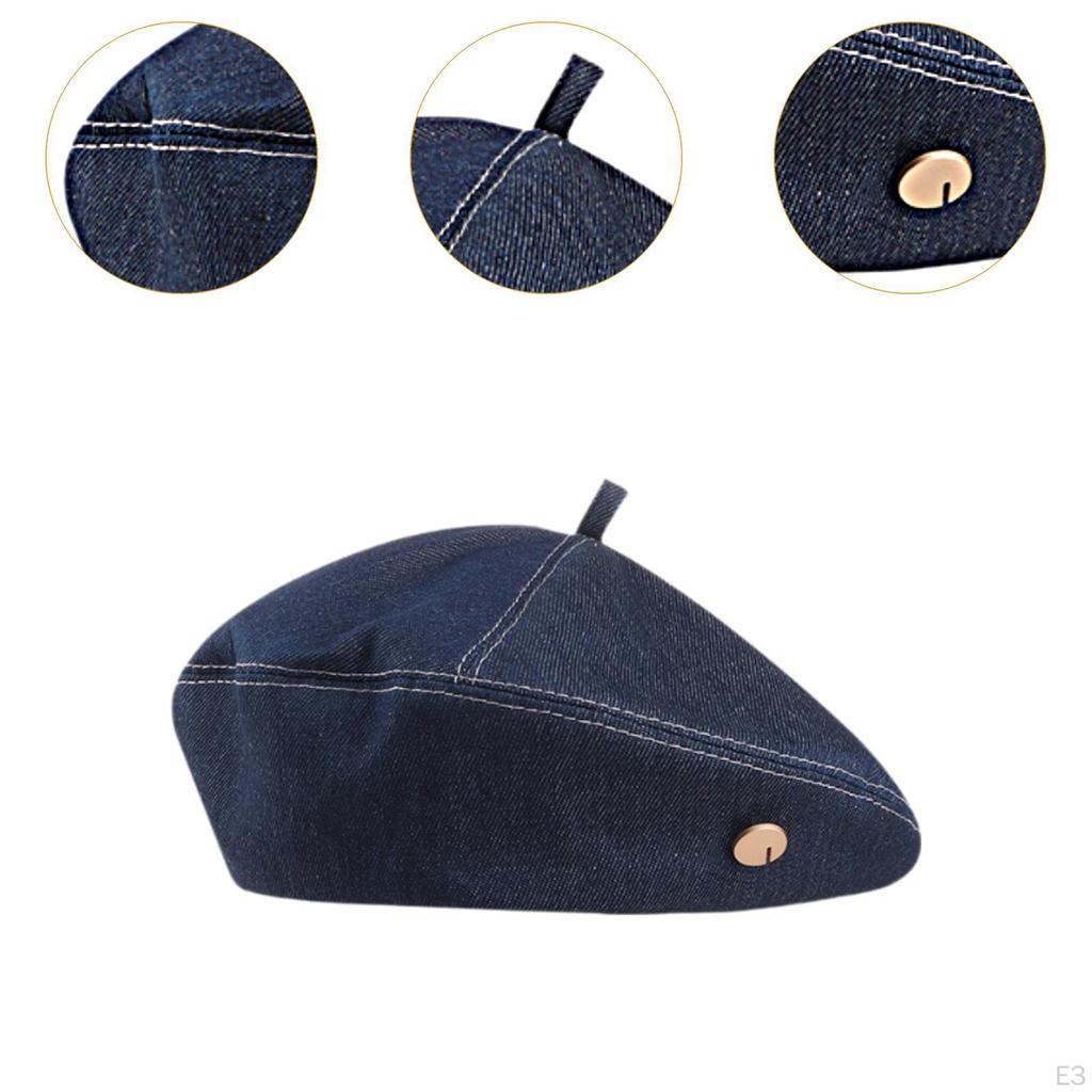 Damen Baskenmütze, Baskenmütze für den Frühling, Malermütze Reise, Geburtstagsgeschenk, Feiertag