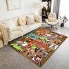 Mr Bean's Adventures Customized Name Carpet Design for Balcony Study Room Living Rooms Bedrooms Anti-slip Rug Office Home Decor Wedding Party Gift