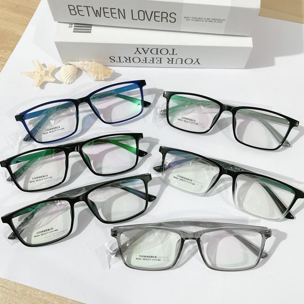 Ultralight TR90 Oval Glasses for Women - Prescription-Ready, Korean Style Eyeglass Frame