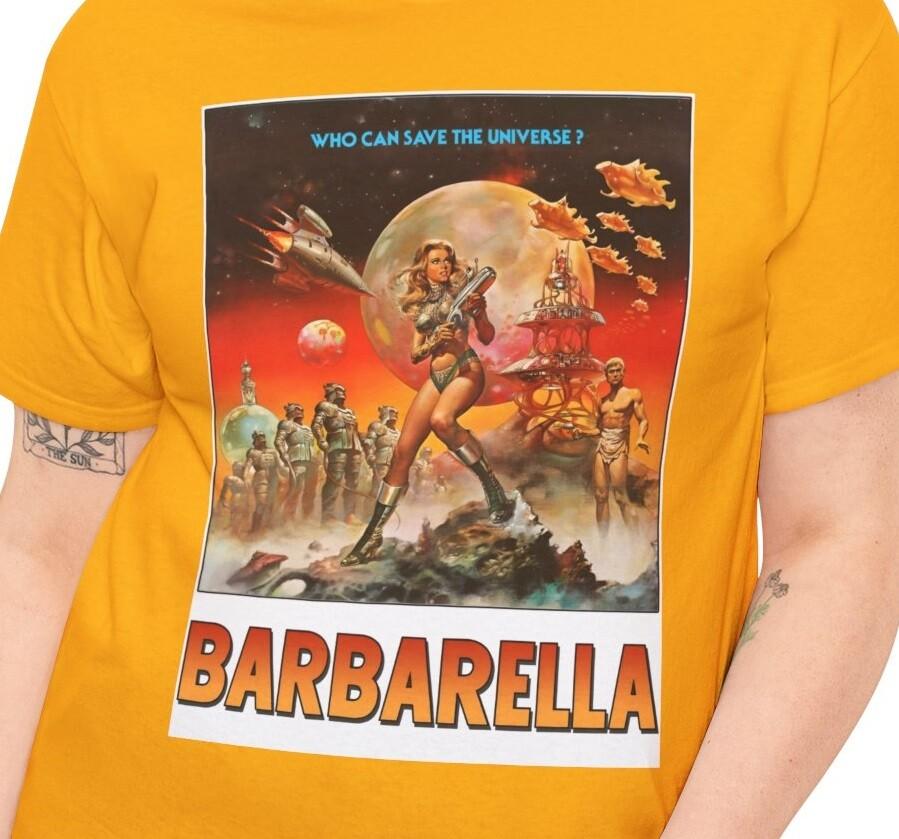 Barbarella (1968) T-Shirt Sci-Fi Fantasy Jane Fonda