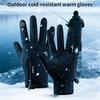 Full Finger Fishing Gloves Waterproof Touch Screen Fishing Gloves for Men Women Thermal Winter Gloves for Fishing &Outdoor Sport