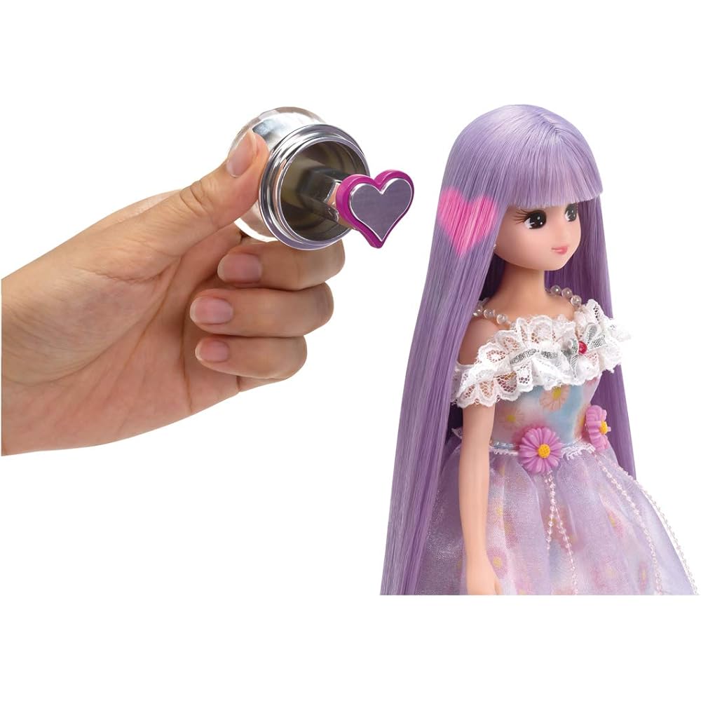 TAKARA TOMY Licca-chan Doll Colorful Change Dress-Up Toy for Kids Age 3 and Up Safe Certified