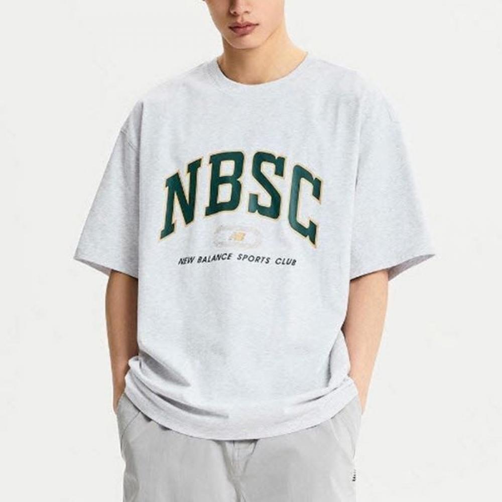 

New Balance Uni Semi Oversized Half T shirT Nbnee22533 16 light gray/90