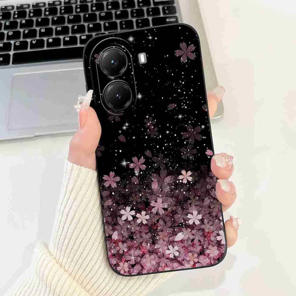 For Xiaomi Poco X7 Pro Case Cover Soft Silicone Popular Butterfly Phone Case For Poco X7 PocoX7 Pro 5G Fundas Coque Housing