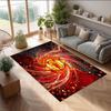 Tappeto in Flanella Stampato Manchester United Antiscivolo Morbido Poliestere Tappeto per Pavimento Tappetino Decorativo per Interni per Camera da Letto Soggiorno Divano