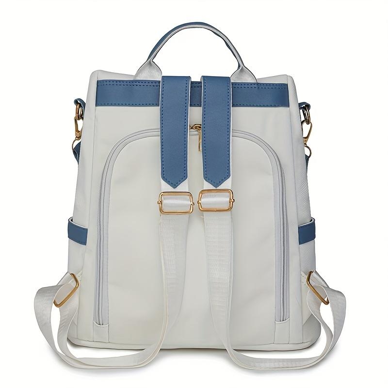 Elegant Women's Anti-Theft Lightweight Backpack Large Capacity, Adjustable Straps, Tassel Detail, PU Material, Perfect for Travel & Daily Use