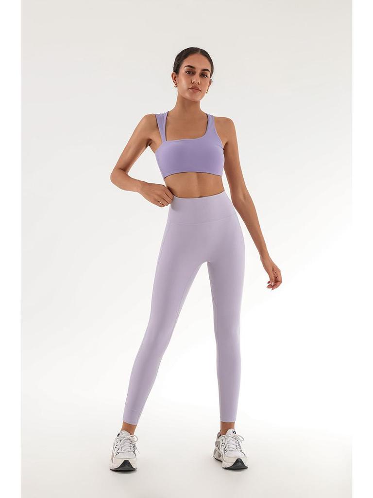 Damen Europäisch & Amerikanisch Grenzüberschreitend Yoga Laufen Sport Nackt Fühlen Westenstil Fitness Trainings Top BH