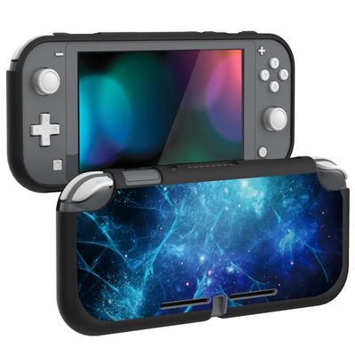 Custom Protective Case Compatible with PlayVital Switch Case Cover Compatible with Switch Lite (soft) Lite, (soft) [Blue Nebula]