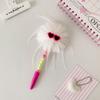 Funny Kawaii Design Ballpoint Pen for Kids Boy Girl Cartoon Plush Creative Design Writing Pen 0.5mm Blue Ink Scrapbook Pens