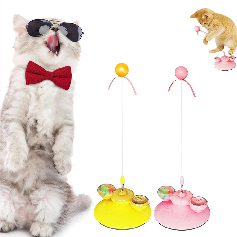 

Забавные игрушки для кошек, интерактивные игровые тизеры, палочка на присоске, игрушка для мяча для кошек, домашние игрушки для домашних животных, игрушки-присоски, товары для котят