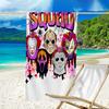 Ultra-Soft Beach Towel with Halloween horror Theme,Ideal for Pool - Camping, Diving - Perfect Travel Essential, Vibrant Beach Towel.