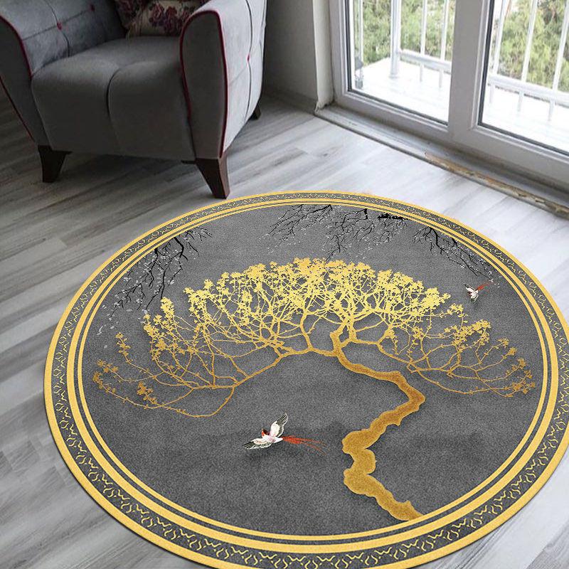 Classical Carpets for Bed Room  Rugs Living Room Table Mat Circle Rug  Round Rug Study Carpet Bedroom Decoration Children Carpet
