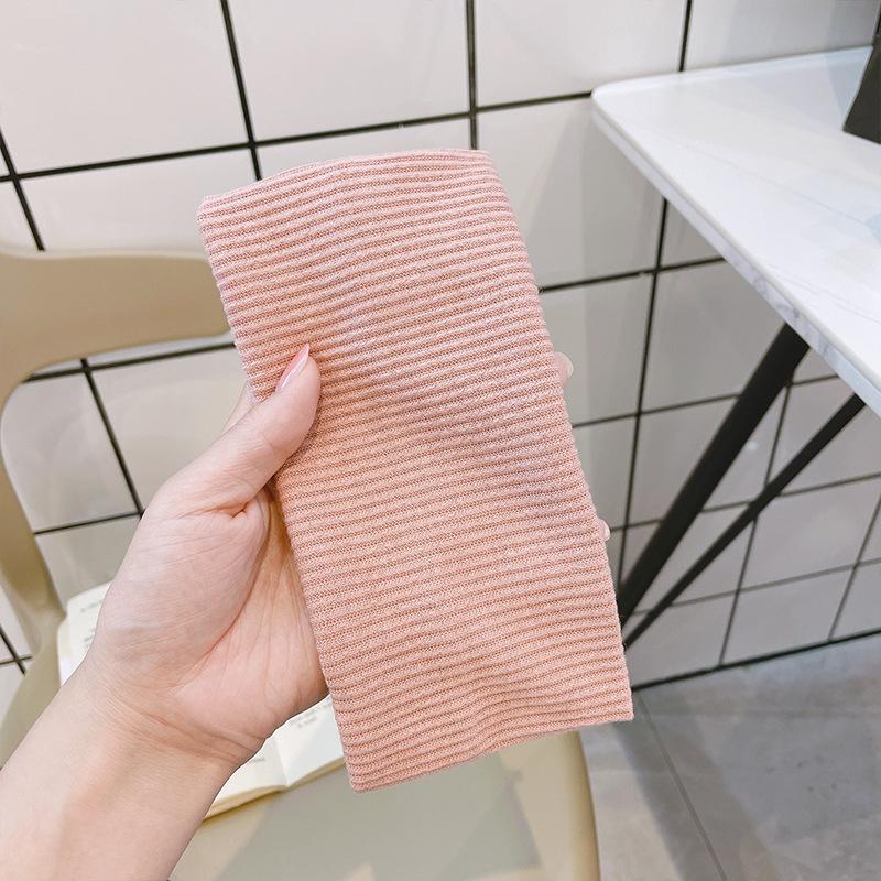 Neue Modal Stirnbänder für Damen Einfarbig Elastisches Gestricktes Haarband Laufen Radfahren Stirnband Mädchen Kopfbedeckung Haarschmuck