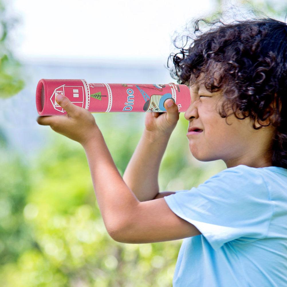 30pcs Kaleidoscope Kids Toys Classic Party Rotating Science Paper Birthday Vintagefavors Kaleidoscopes Cartoon Children TinScene