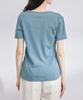 ROPE PETIT BATEAU In White Maine Women's V-Neck T-Shirt (10)