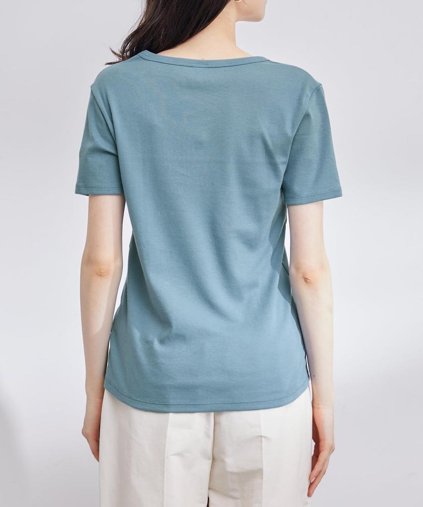 ROPE PETIT BATEAU In White Maine Women's V-Neck T-Shirt (10)