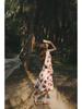 2023 Summer Thai Spaghetti Strap Dress for Seaside Vacation in Yunnan, Sanya, and Xishuangbanna