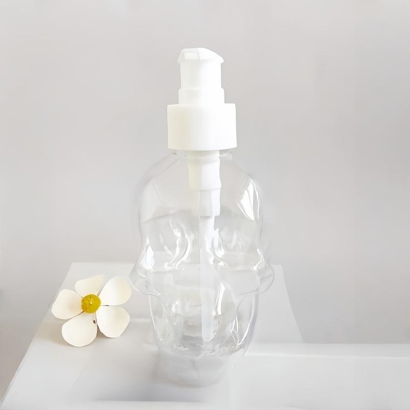 1Pc 350ml Scalp Design Soap Box - Refillable PET Plastic Pump , home bathroom shampoo bath lotion sub packaging