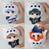 Anime Plushie Sakata Gintoki Doll 10Cm Cute Okita Sougo Doll Pendant Kagura Keychain With Headgear Anime Merchandise Gift