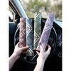 Car Seat Belt Shoulder Pads, High-End Ethnic Style, Anti-Neck Strangulation, New Style, Breathable and Soft Safety Belt Protectors