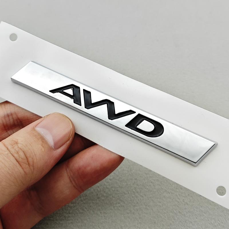 3D ABS Chrome Car Sticker Logo 25T AWD Badge Rear Trunk Emblem Decals For JAGUAR F-PACE SVR X761 E-PACE Auto AccessoriesSS9
