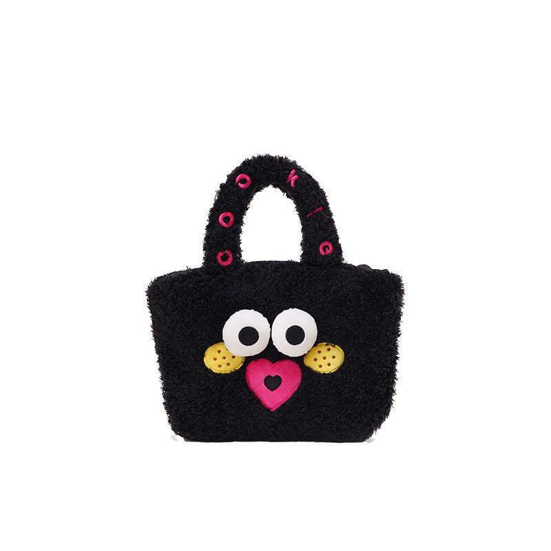 Whimsical Biscuit Plush Tote Bag And Keychain Adorable Keychain Pendant Kids For