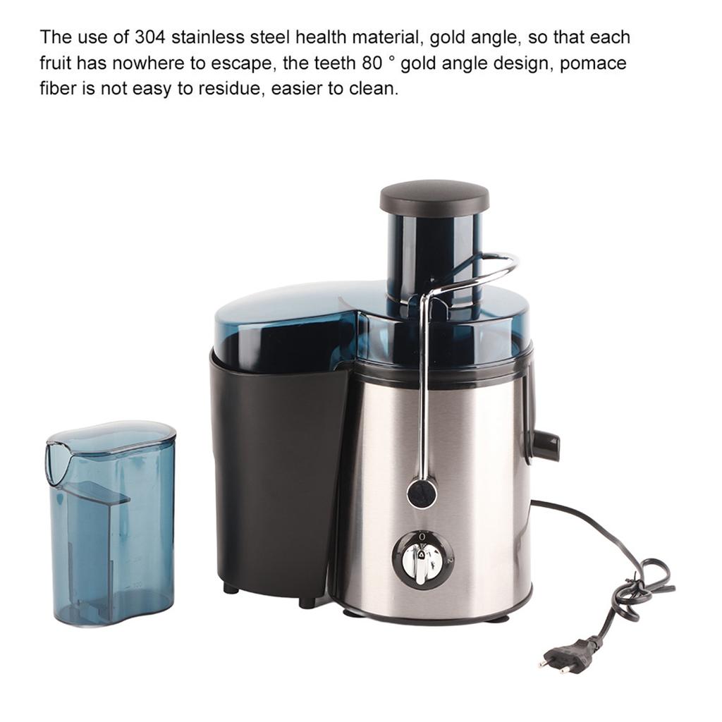 500ML Stainless Steel Juicer Machine Whole Fruit Vegetable Centrifugal Juice Extractor Centrifugal Juicer Machine