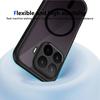 KEYSION Magnetic Phone Case for Xiaomi 17T Pro 5G Silicone+PC Matte Translucent Black Shockproof Cover for Xiaomi 17T 17T Pro