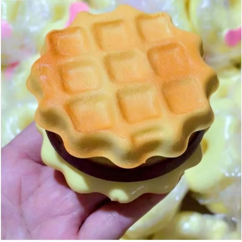 Layered Sandwich Cake Slow Rising Sensory Fidget Squeeze Toy Soft Stress Relief Anxiety Gifts for Adults stress relief
