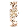 Light Luxury Irregular Bracelet Watch Temperament Art High-End Quartz Watch Women'S Outer Circle Inner Alloy Watch
