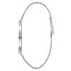 CALVIN KLEIN / Transcendence Series Watch Quartz Movement Stainless Steel Strap 42mm Bla Dial Men's Watch Beige Bla Plate Silver Strap K7B21121