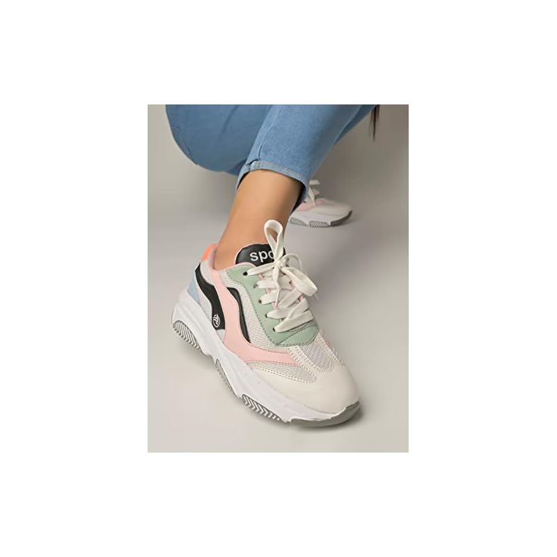 Shoetopia Girls Jm-42 White Casual Shoe - 3 Uk (Girls-Jm-42-White) 3 UK белый